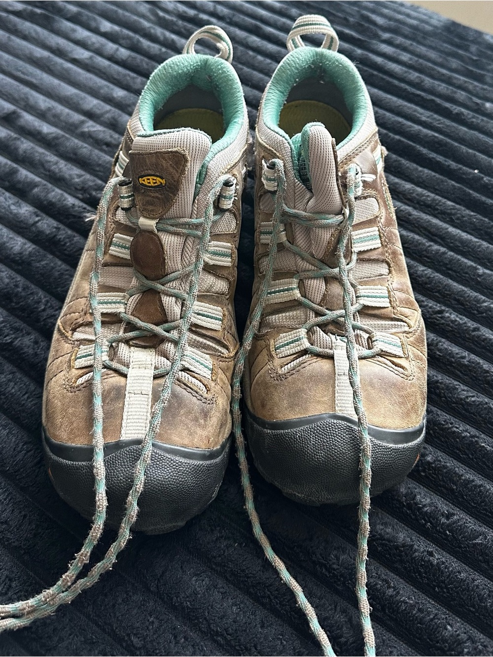 KEEN Waterproof Leather Hiking Shoes Size 10
